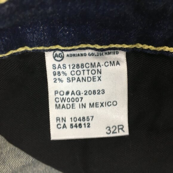 AG ADRIANO GOLDSCHMIED Medium/Dark Wash 5 Pocket The Legging Super Skinny Jeans - Picture 3 of 11